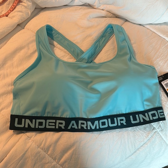 Under Armour Other - NWT Under Armour aqua sports bra